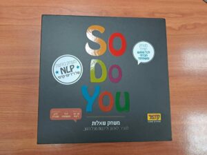 So Do You – משחק שאלות  בגישת NLP/ד"ר יוסי קדמי מנו לוי