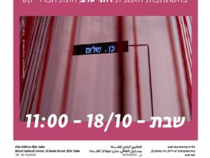 שיח גלריה בתערוכה "מחנה משותף 8#"