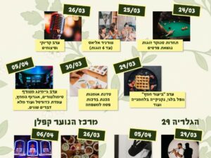 סדנת דיבוב עם אלונה אלכסנדר - הגלריה 29 - 17:00-19:00 - 05/04