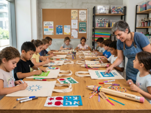 שרת - בית הסטודנט | סדנת יצירה לקראת בית הספר – קישוט תיק בד+ עפרון | 27.7.26
