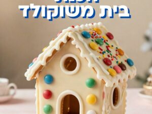 סדנת קונדיטוריה לבנות | גילאי 8-12 26.08.26 מרכז קהילתי חרדי